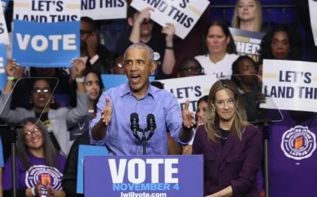 Voters Label Obama’s Late Entry into New Jersey Race as ‘Desperate’