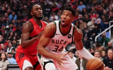 Giannis Antetokounmpo’s Status for Milwaukee Bucks vs. Raptors Game Tonight
