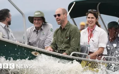 Prince William Condemns Amazon Deforestation Crimes During Brazil Visit