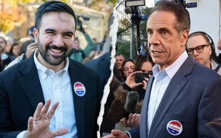 Cuomo Warns of Democratic Rift as NYC Mayoral Candidates Vote on Election Day