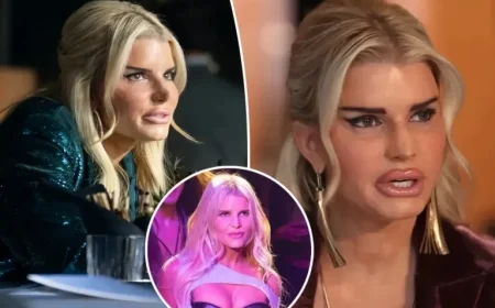 Jessica Simpson’s “All’s Fair” Comeback Marred by Plastic Surgery Mishap