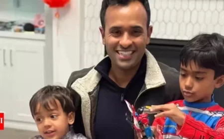 Vivek Ramaswamy Endures Racist Abuse After Sharing Halloween Photo with Sons