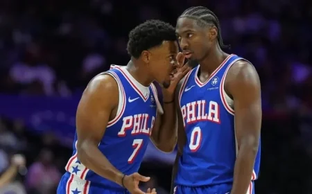 Tyrese Maxey Praises Kyle Lowry for His Exceptional Leadership