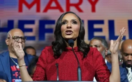 Mary Sheffield Elected Detroit’s First Female Mayor, AP Projects