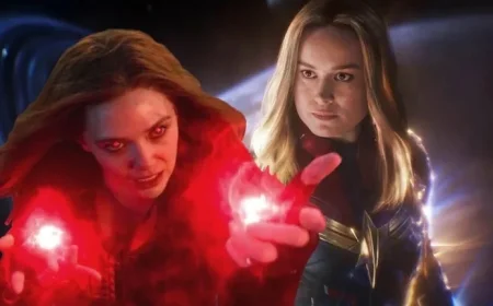 Brie Larson and Elizabeth Olsen Reenact Iconic Avengers: Endgame Scene at Convention