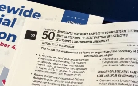 California Voters Approve Prop 50 to Redefine Congressional Boundaries, CBS News Reports