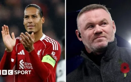 Van Dijk and Rooney Clash Awkwardly On-Air