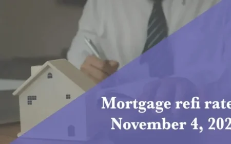 November 4, 2025: Latest Refi Mortgage Rates Update