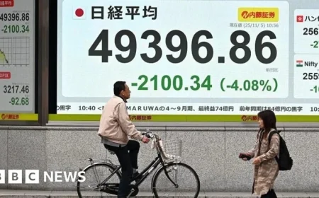 Tech Stocks Decline Amid Concerns of AI Bubble Bursting