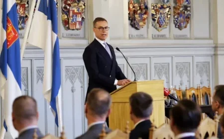 President Stubb Declares ‘New Nuclear Age’ to Defence Course Participants