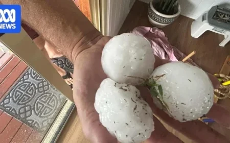 Massive Hail and Storms Batter South-East Queensland, Causing Injuries