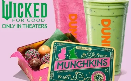 Dunkin’ Unveils ‘Wicked’ Menu and Merch for Franchise Finale Celebration