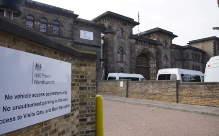 Foreign Prisoner Escapes HMP Wandsworth, Sparking Manhunt