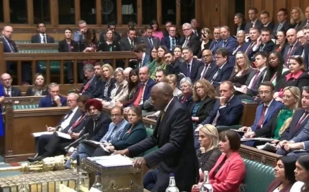 Lammy Breaks Ground: First Black Politician to Lead Prime Minister’s Questions