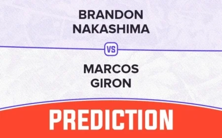 Brandon Nakashima vs Marcos Giron: 2025 ATP Athens Prediction