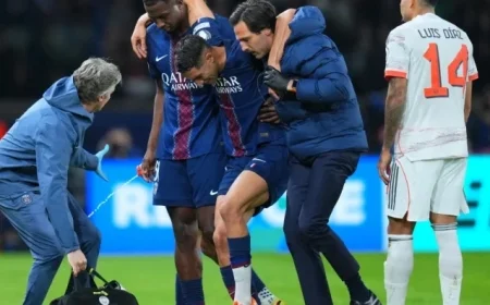 Referee Manuel Gräfe Evaluates Luis Diaz Red Card in Bayern’s Win Over PSG