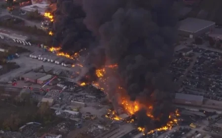 UPS Plane Crashes Near Louisville Airport, Killing at Least 9