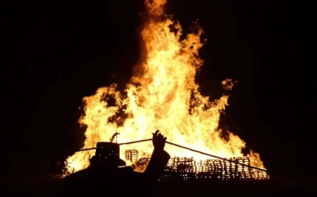 East Sussex Railway Station Closes for Bonfire Event Celebrations