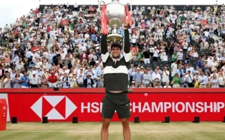 Carlos Alcaraz and Amanda Anisimova to Compete in 2026 HSBC Championships