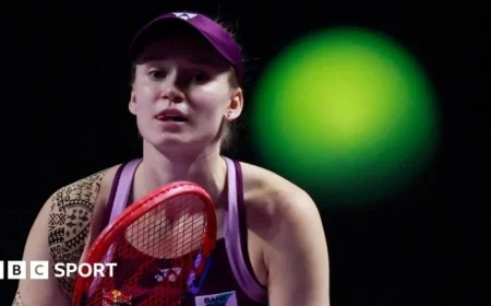 Elena Rybakina Sweeps WTA Finals Group with Alexandrova Victory