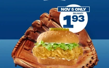 Mary Brown’s Offers $1.93 Big Mary for One Day Only