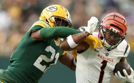 Packers Eye Asante Samuel Jr. as Replacement for Injured Nate Hobbs