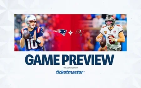 New England Patriots Face Tampa Bay Buccaneers: Exciting NFL Showdown