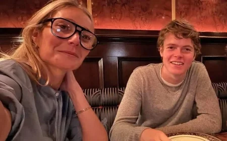Gwyneth Paltrow Enjoys NYC Evening with Son Moses, 19, in Rare Photos