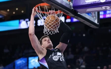 Jazz’s Kessler Out for Season with Shoulder Injury, Sources Confirm