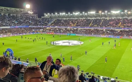 Onyedika Starts, Vermant Benched: Club Brugge vs. Barcelona Live