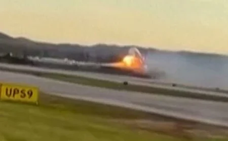 UPS Plane Crash in Louisville: Investigation Advances with New Video Evidence