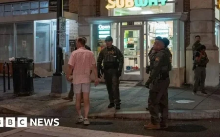 Protester’s Sandwich Throw Leaves Mustard Stain on Border Agent, Court Hears