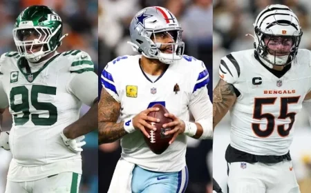 Cowboys Celebrate Thrilling Trades for Quinnen Williams and Logan Wilson