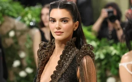 Kendall Jenner Marks 30th Birthday Beachside in Bold Bikini Look