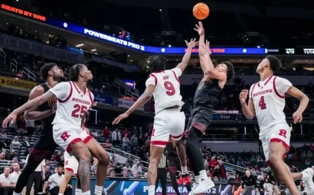 Rutgers vs Tennessee Men’s Basketball Tickets Now Available