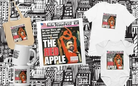 Commemorative Merch Celebrates Mayor Mamdani’s Pun-Filled Cover