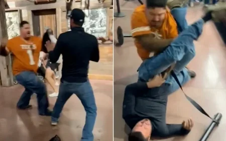 Violent Brawl Erupts During Bass Pro Shop Opening Over Bathroom Dispute