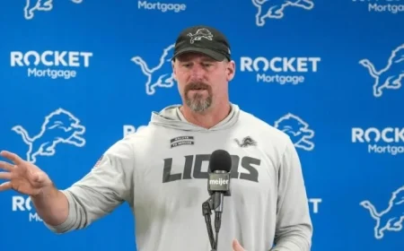Dan Campbell Discusses Lions’ Strategy Behind Trade Deadline Silence
