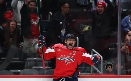 Ovechkin Joins NHL’s Prestigious 900-Goal Club