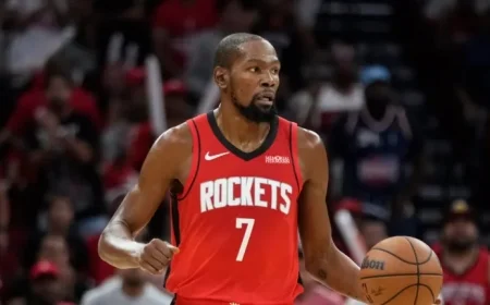Kevin Durant Embraces Veteran Role with Young Rockets Team