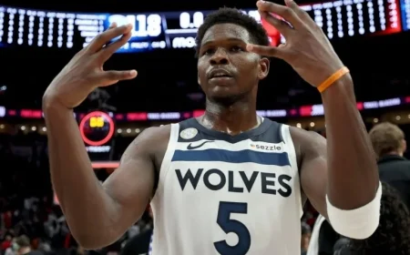 Anthony Edwards Set to Start Against Knicks After Hamstring Recovery