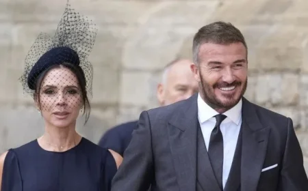 King Charles III Knights David Beckham