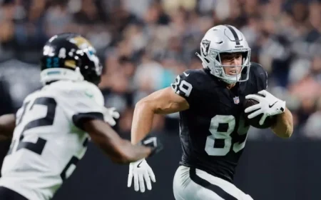 Brock Bowers Shines in Las Vegas Return After Injury Recovery