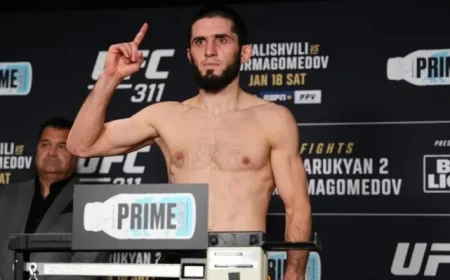 Islam Makhachev: ’60-70% Fit’ Post Lightweight Cut on Fight Night