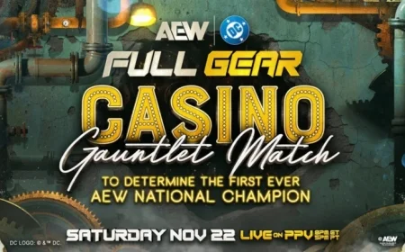 AEW Unveils National Championship; Casino Gauntlet to Crown First Champion