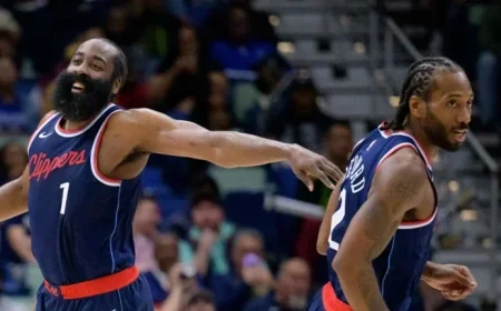 Harden, Leonard Lead Extensive Suns-Clippers Injury Report