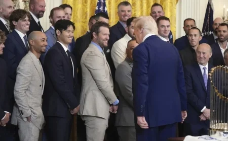 Immigration Group Urges Dodgers to Skip White House Post-World Series Win