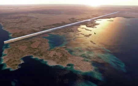Saudi Arabia Revises Plans for Ambitious 100-Mile Desert Megacity