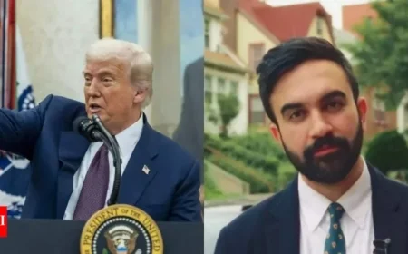 Trump Criticizes NYC Mayor-Elect Mamdani’s ‘Angry’ Victory Speech as ‘Bad Start’