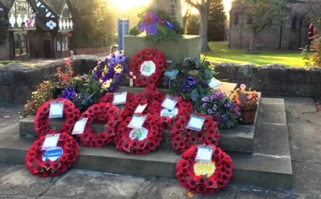 Remembrance Sunday Commemorated with Services and Parades